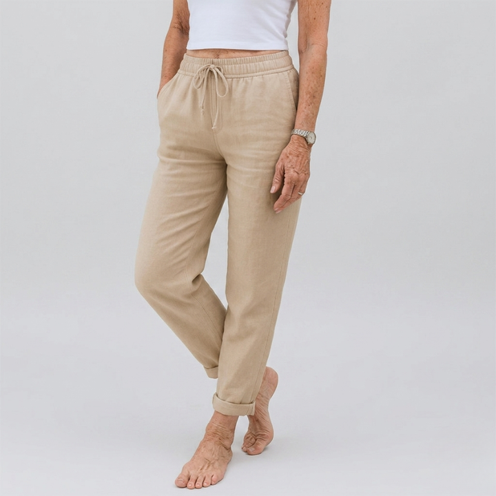 Drawstring Waist Pants
